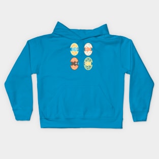 Cute hatched birds Kids Hoodie